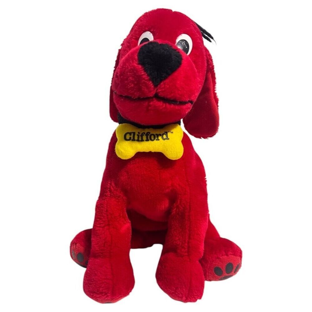 Vintage Clifford the Big Red Dog 14" Plush Scholastic